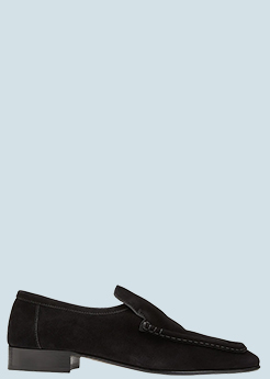 The Row - Soft Suede Easy Loafers