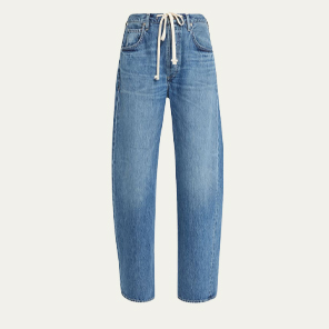 Citizens of Humanity  - Brynn Drawstring Wide-Leg Trouser Jeans