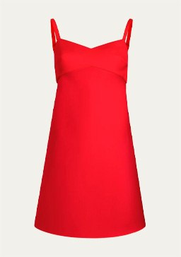 Khaite - Eli Mini Silk Dress