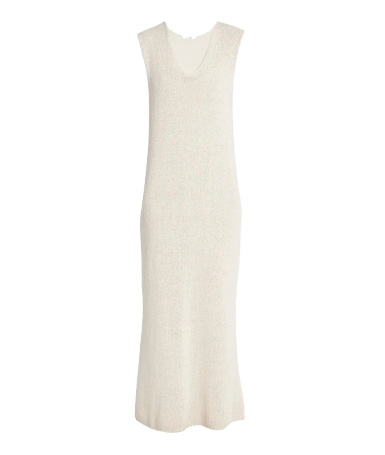 The Row - Folosa Open-Knit Maxi Silk Dress
