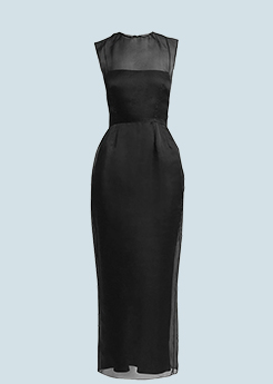 Gabriela Hearst - Maslow Sleeveless Sheer Silk Maxi Dress