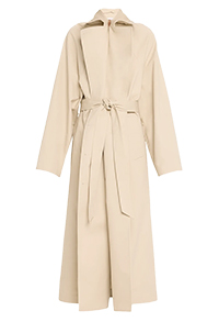 Marie Adam-Leenaerdt - Long Pinched Trench Coat