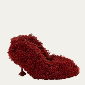 Loewe - Toy Shaggy Rug Stiletto Pumps
