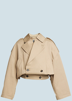 Loewe - Cropped Trench Jacket