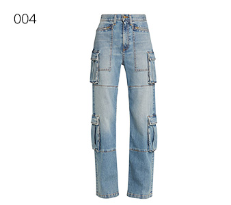 RAMY BROOK - Giana Wide-Leg Cargo Jeans