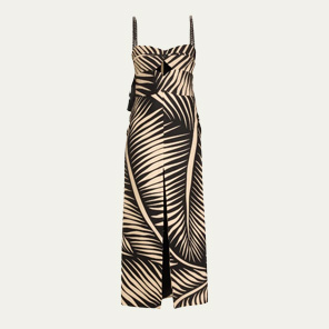 Johanna Ortiz - Tropicana Nights Cutout Wool Midi Dress