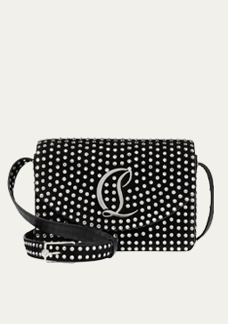 Christian Louboutin - Loubi54 Small Crossbody in Strass Suede