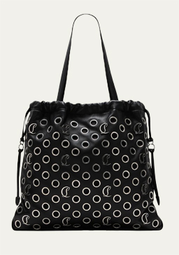 Christian Louboutin - Mouchara Tote in Nappa Leather with Eyelets