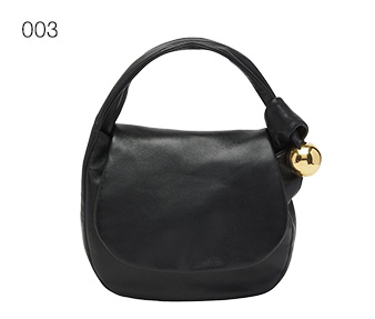 Jil Sander - Sphere Flat Napa Leather Shoulder Bag