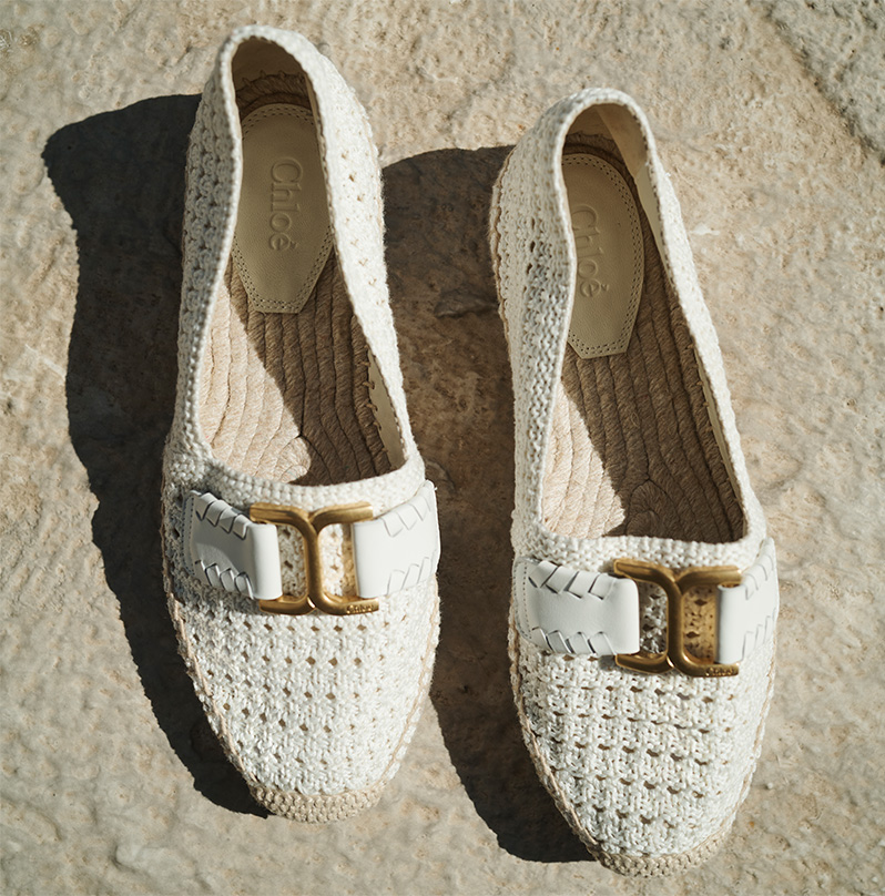 Chloe - x High Summer Marcie Crochet Buckle Espadrilles