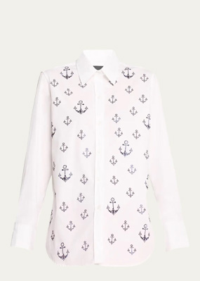 Libertine - Ahoy Matey Crystal New Classic Shirt