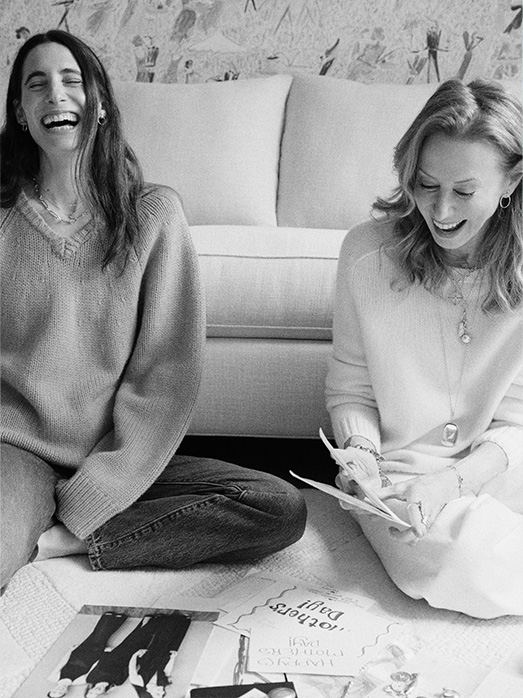 Monica Rich Kosann - jewelry designer and her artist daughter on family, creativity & the most wonderful Mothers Day gifts