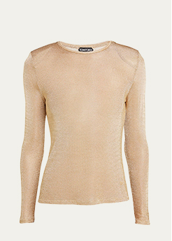 Tom Ford - Lustrous Crewneck Top