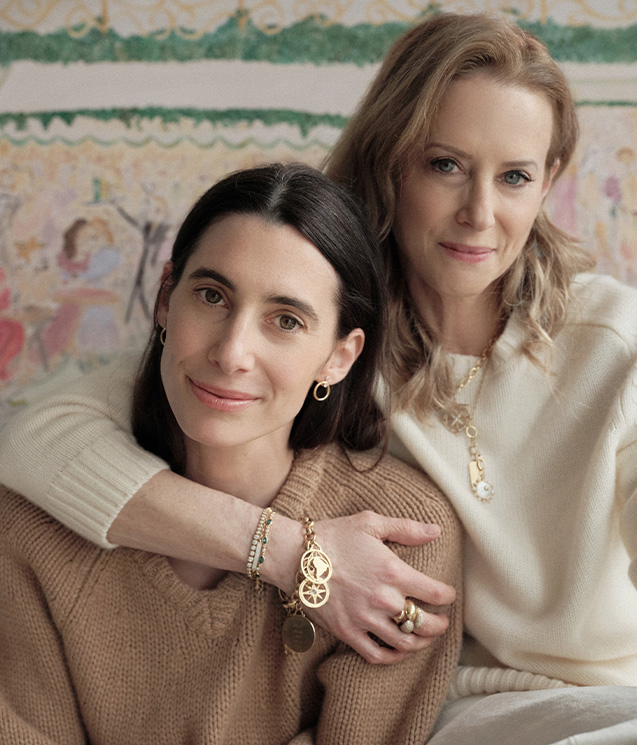 Monica Rich Kosann - jewelry designer and her artist daughter on family, creativity & the most wonderful Mothers Day gifts