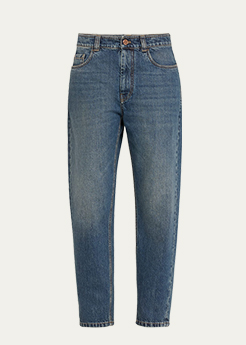BRUNELLO CUCINELLI - Retro Vintage Straight Leg Jeans