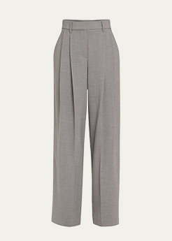 Brunello Cucinelli - Pleated Panama Wool Pants