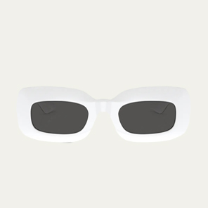 KHAITE X OLIVER PEOPLES - Beveled Acetate Rectangle Sunglasses