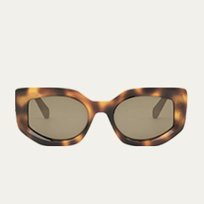 CELINE - Beveled Acetate Cat-Eye Sunglasses