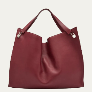 THE ROW - Alexia Tote Bag in Saddle Leather