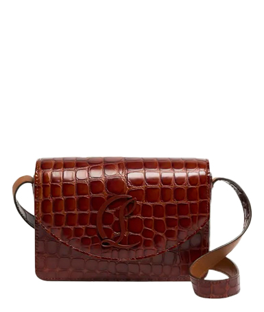 Christian Louboutin - Loubi54 Crossbody Small in Alligator Embossed Leather