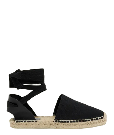 Christian Louboutin - Nanou Cotton Ankle-Tie Espadrilles
