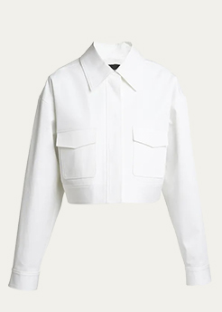 PROENZA SCHOULER - Dylan Cotton Twill Suiting Shirt Jacket