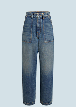 Khaite - Hewitt Wide-Leg Jeans