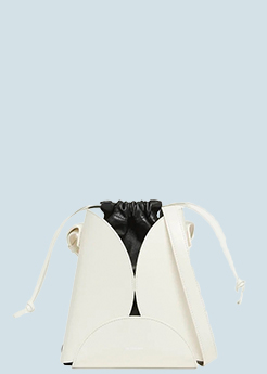 Jil Sander - Ellipse Drawstring Calfskin Crossbody Bag