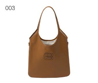 Miu Miu - Logo Leather Tote Bag