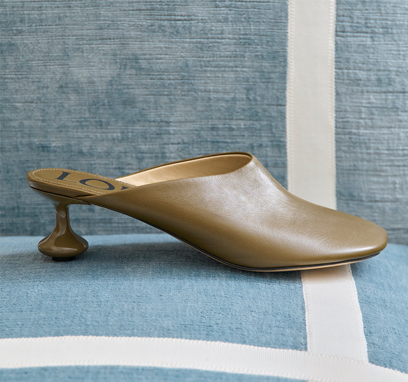 Loewe - Toy Leather Drop Stiletto Mules