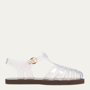 ANCIENT GREEK SANDALS - Homeria Jelly Fisherman Sandals