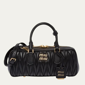 MIU MIU - Quilted Leather Top-Handle Bag