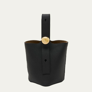 LOEWE - Mini Pebbled Leather Bucket Bag