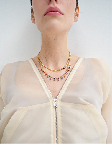 Model wears Jemma Wayne jewelry