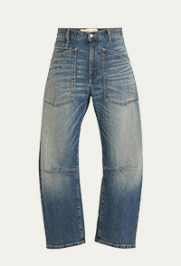 Nili Lotan - Shon Cropped Jeans