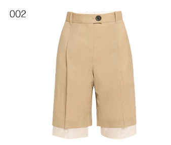 PETER DO - Layered Pintuck Wool Shorts