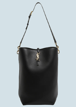 SAINT LAURENT - Le 37 YSL Bucket Bag in Calfskin Leather