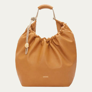 Loewe - x Paula’s Ibiza Squeeze XL Shoulder Bag in Leather