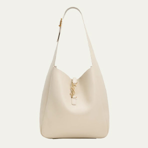 Saint Laurent - Le 5A7 Large YSL Shoulder Hobo Bag in Smooth Leather