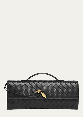 Bottega Veneta - Long Andiamo Clutch Bag with Handle