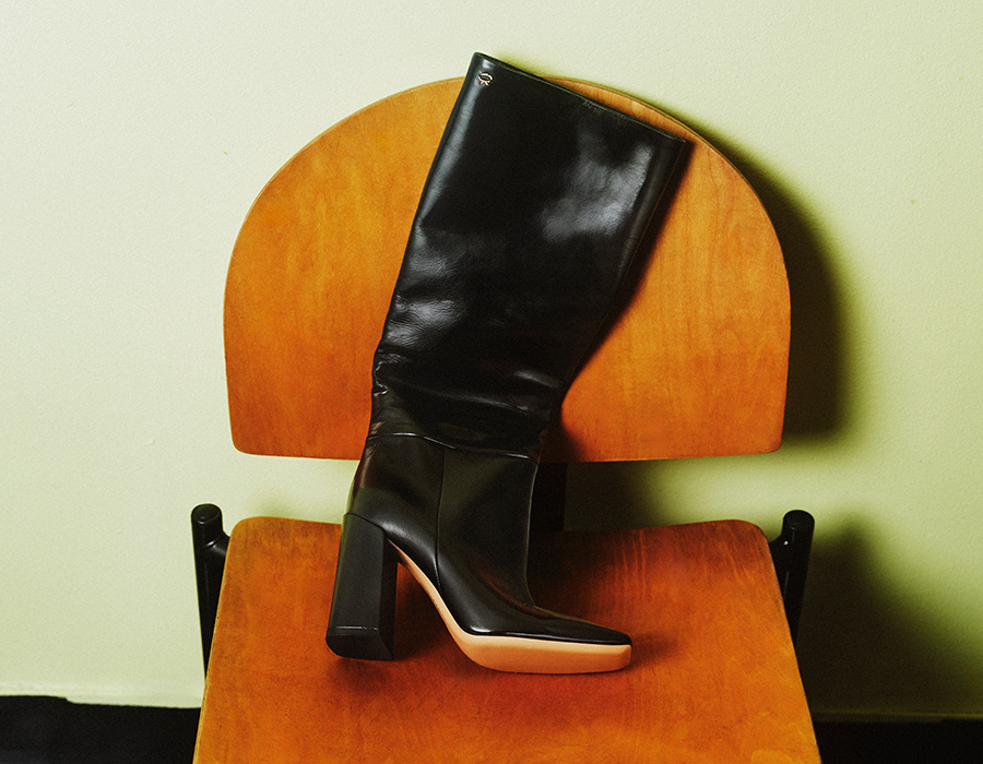 Gianvito Rossi - Joelle Leather Knee Boots