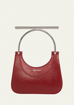 Alexander McQueen - Mini Crossbar Leather Top-Handle Bag