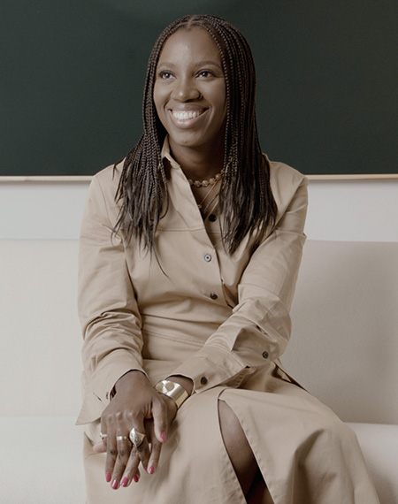 Catherine Sarr, the Paris-born, Chicago-based jeweler of Almasika jewelry