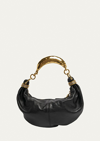 CHLOÉ - Bracelet Banana Shoulder Bag in Buffalo Leather