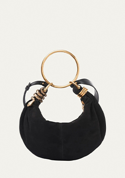 Chloé - Mini Bracelet Crossbody Bag in Suede