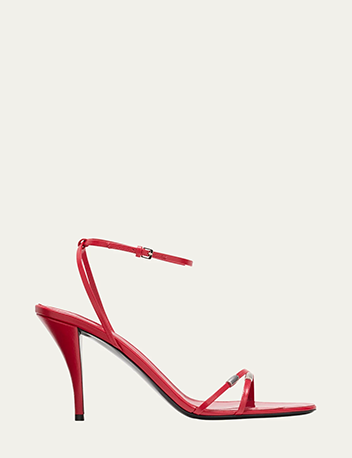 The Row - Cleo Bijoux Strappy Leather Sandals