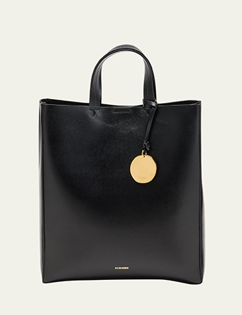 Jil Sander - Bond Small Lambskin Leather Tote Bag