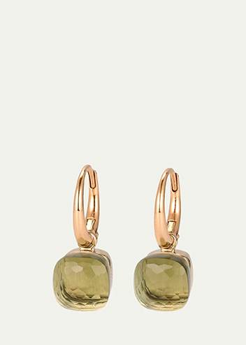POMELLATO - Nudu 18K Rose Gold Prasiolite Earrings