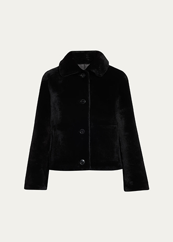 YVES SALOMON - Tailored Shearling Coat