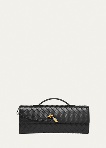 Bottega Veneta - Long Andiamo Clutch Bag with Handle